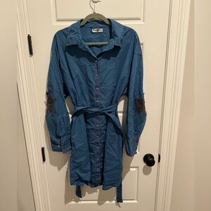 Natural Life L/XL shirt dress NWOT